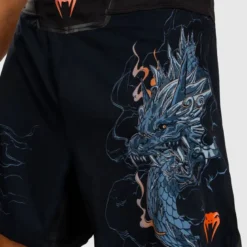 Venum Thunder Dragon Fightshorts Black/Grey/Copper
