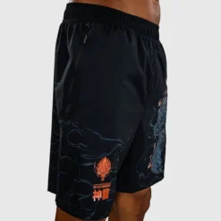 Venum Thunder Dragon Training Shorts Black/Grey/Copper