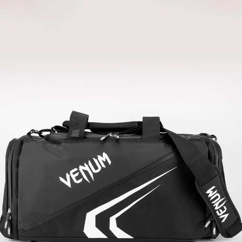 Venum Trainer Lite Evo Sports Bag, Black/White