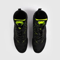 Venum Training Camp 4.0 Boxing Shoes Black/Neon Green