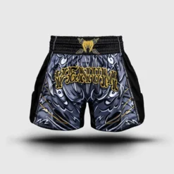 Venum Wolf Atak Muay Thai Shorts Black/Grey
