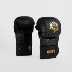 Venum X CHIMAEV Wild Borz Sparring Gloves Black/Gold, S