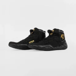 Venum X CHIMAEV Wild Borz Wrestling Shoes Black/Grey