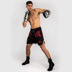 Venum X Mike Tyson "Everyone has a plan" Boxing Shorts Black/Red