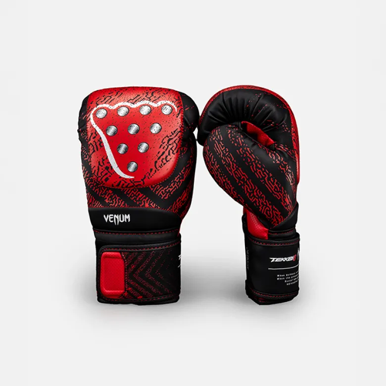 Venum x TEKKEN 8 Boxing Gloves Kazuya Red/Black, 10oz