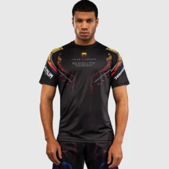 Venum x TEKKEN 8 Dry-Tech T-Shirt Yoshimitsu Black/Orange