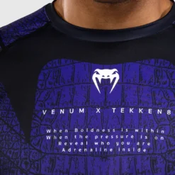 Venum x TEKKEN 8 Dry-Tech T-Shirt Kazuya Black/Purple