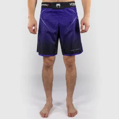 Venum x TEKKEN 8 Fight Shorts Kazuya Black/Purple