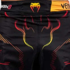 Venum x TEKKEN 8 Fight Shorts Yoshimitsu Black/Orange