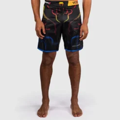 Venum x TEKKEN 8 Fight Shorts Yoshimitsu Black/Orange