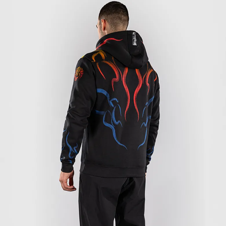 Venum x TEKKEN 8 Pullover Hoodie Yoshimitsu Black/Orange