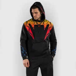 Venum x TEKKEN 8 Pullover Hoodie Yoshimitsu Black/Orange