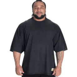 Vintage Iron Tee, Washed Black