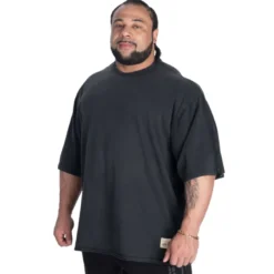 Vintage Iron Tee, Washed Black