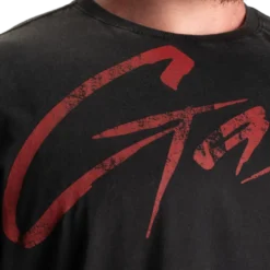 Vintage Original Tee, Washed Black/Red