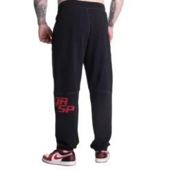 Vintage Sweatpants, Black/Red