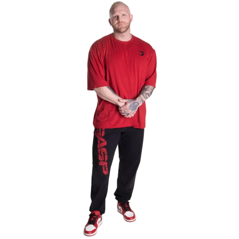 Vintage Sweatpants, Black/Red