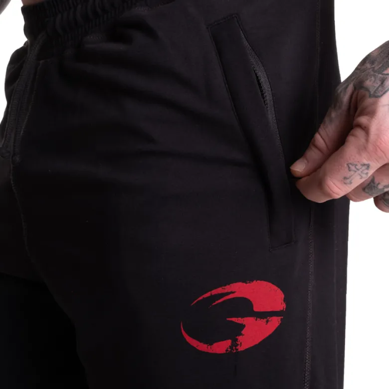 Vintage Sweatpants, Black/Red