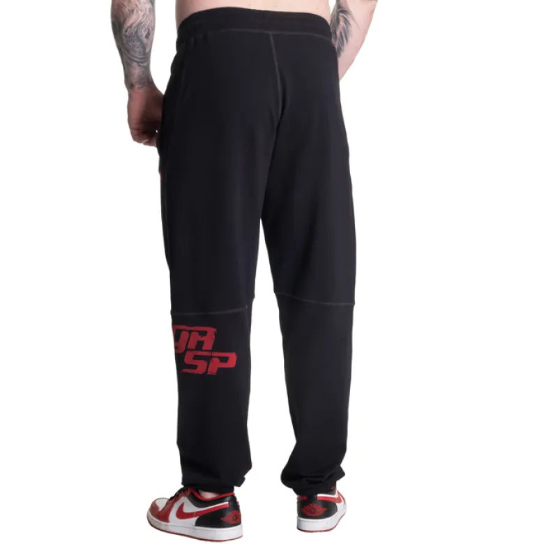 Vintage Sweatpants, Black/Red