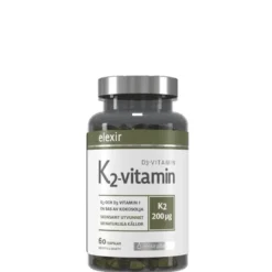 Vitamin K2+D3 200 mcg 60 kapsler