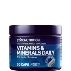Vitamins & Minerals Daily, 60 kapsler