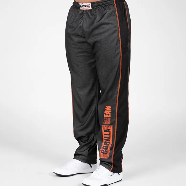 Wallace Mesh Pants, Grey/Orange