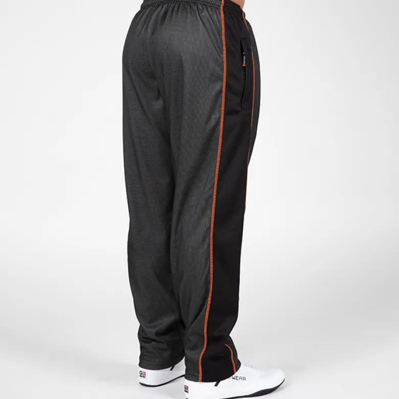 Wallace Mesh Pants, Grey/Orange