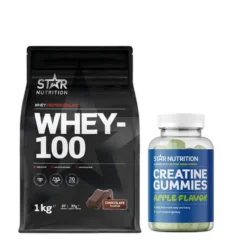 Whey-100 1 kg + Creatine Gummies