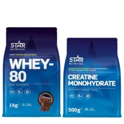 Whey-80 1 kg + Creatine Monohydrate 500g