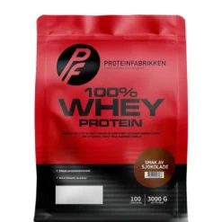 100% Whey Protein, 3 kg, Sjokolade