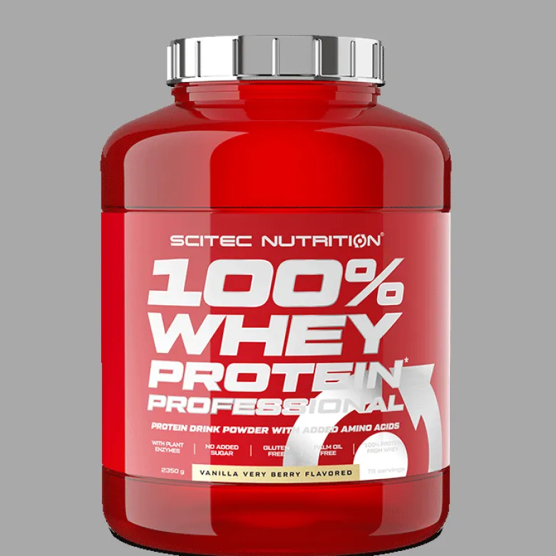 100% Whey Protein Professional, 2350 g, Vanilla Very Berry