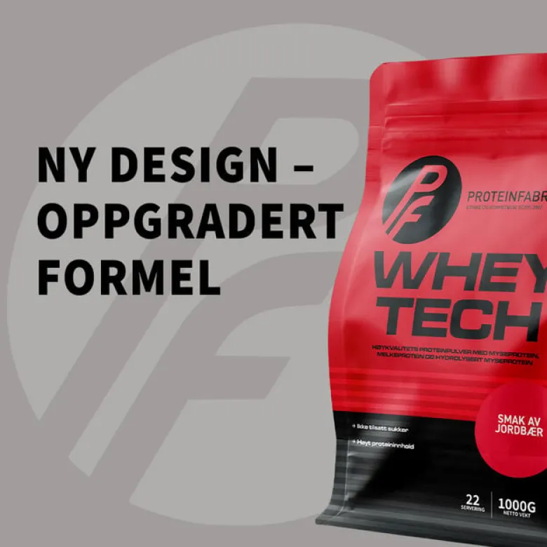 Whey Tech Protein, 1kg, Sjokolade