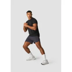 Workout Melange T-shirt, Black