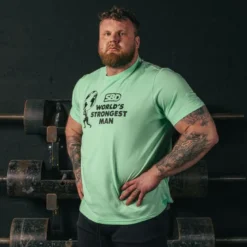 World Strongest Man 2026 T-Shirt Final Men's Mint