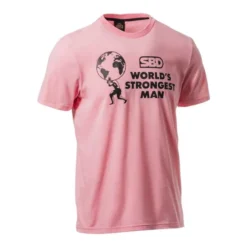 World Strongest Man 2026 T-Shirt Heats Men's Peony