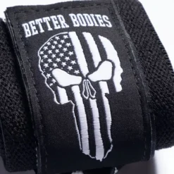 Wrist Wraps 18 inch, Black/White