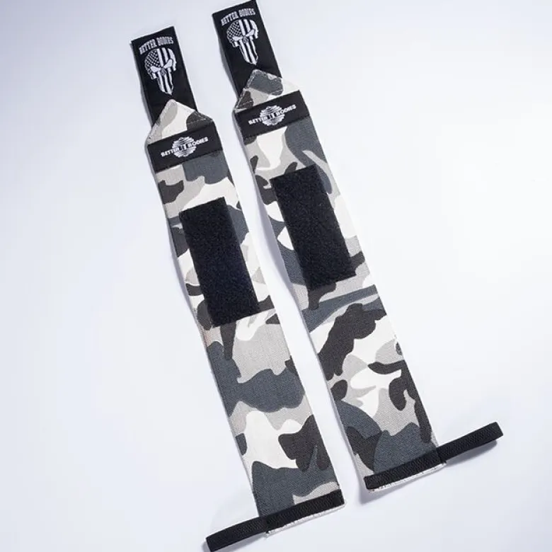 Wrist Wraps 18 inch, Grey Camoprint