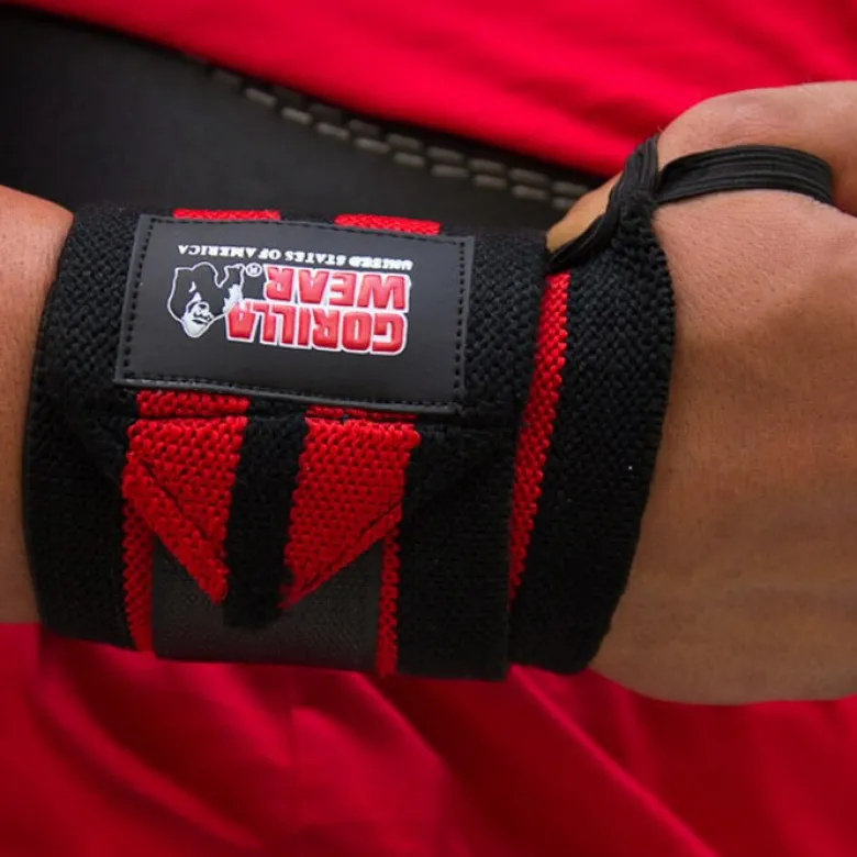 Wrist Wraps Pro Svart/Rød
