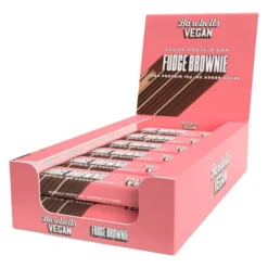 12 x Barebells Vegan Protein Bar, 55 g, Fudge Brownie
