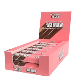 12 x Barebells Vegan Protein Bar, 55 g, Fudge Brownie
