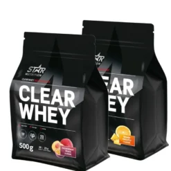 2 x Clear Whey Myseprotein 500 g