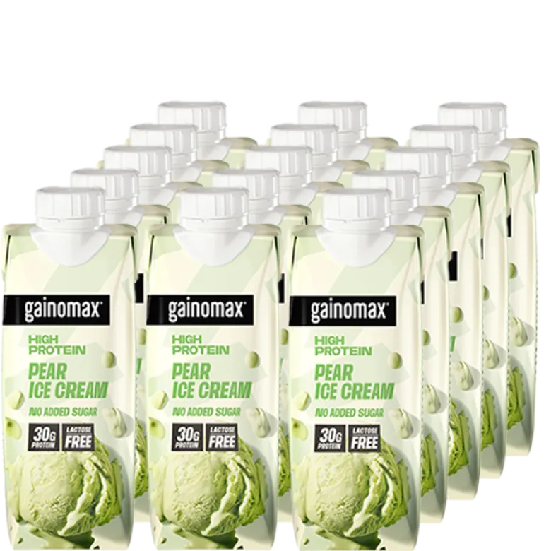 15 x Gainomax High Protein Pear 250 ml