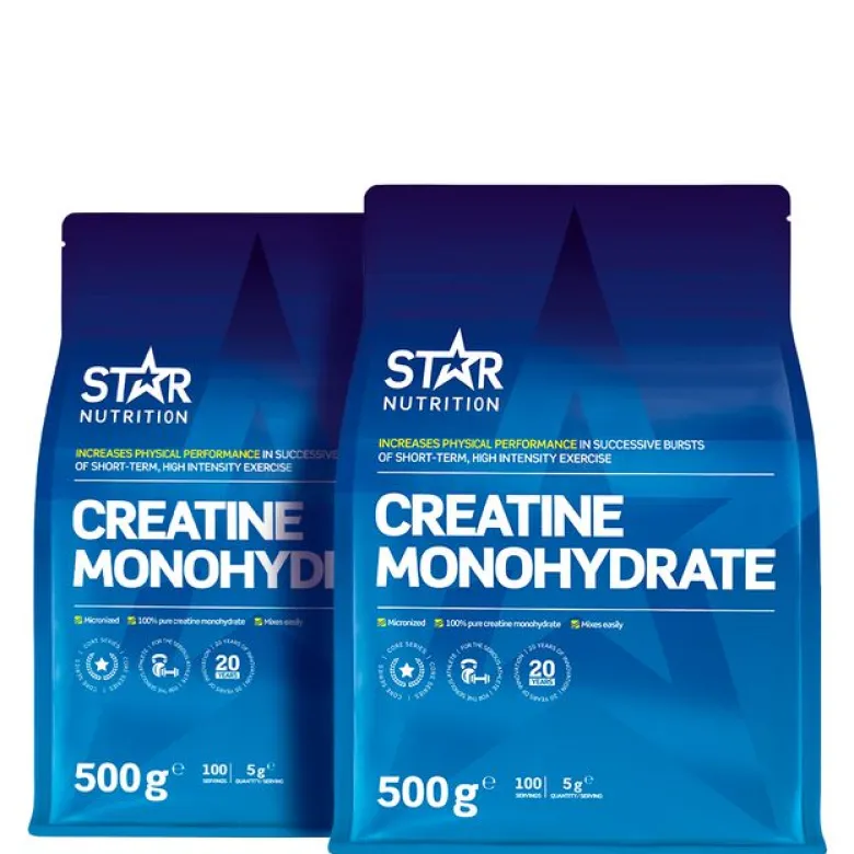2 x kreatinmonohydrat 500 g
