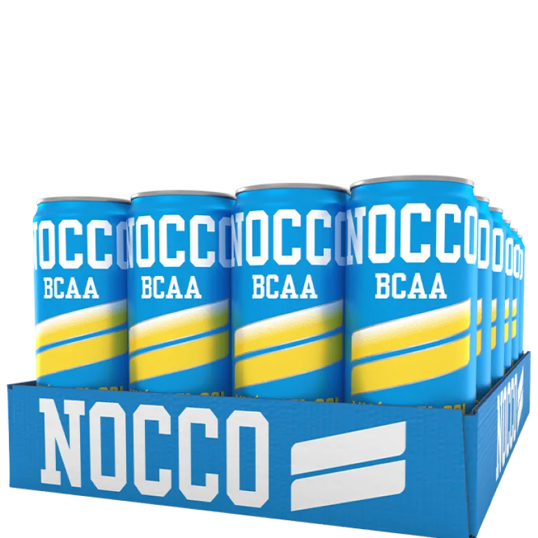 24 x NOCCO BCAA, 330 ml, Limon