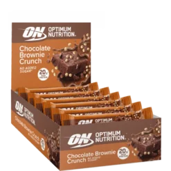 10 x Optimum Protein Bar, 65 g, Chocolate Brownie Crunch
