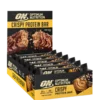 10 x Optimum Protein Crisp Bar, 65 g, Peanut Butter