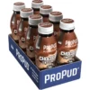8 x ProPud Protein Milkshake, 330 ml, Cappuccino