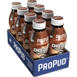 8 x ProPud Protein Milkshake, 330 ml, Cappuccino