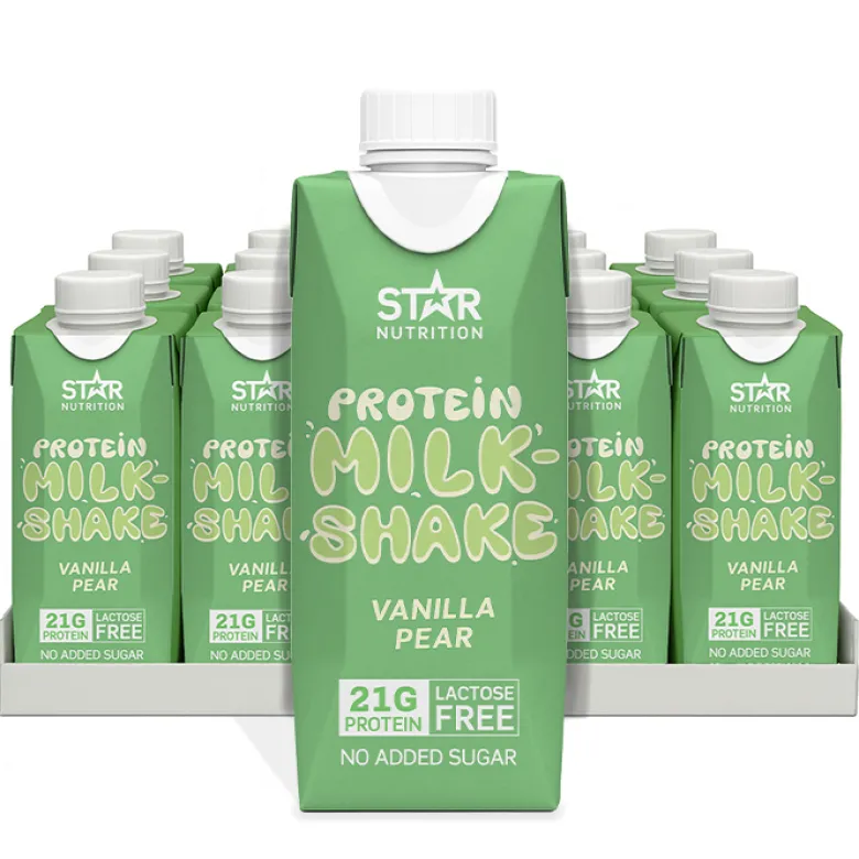 15 x Protein Milkshake 250 ml Vanilla Pear