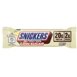 12 x Snickers High Protein Bar Low Sugar 57 g Hvit sjokolade
